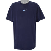 Nike - Dark Blue Classic T-Shirt 2001 XX-Large Vintage Retro