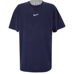Nike - Dark Blue Classic T-Shirt 2001 XX-Large Vintage Retro