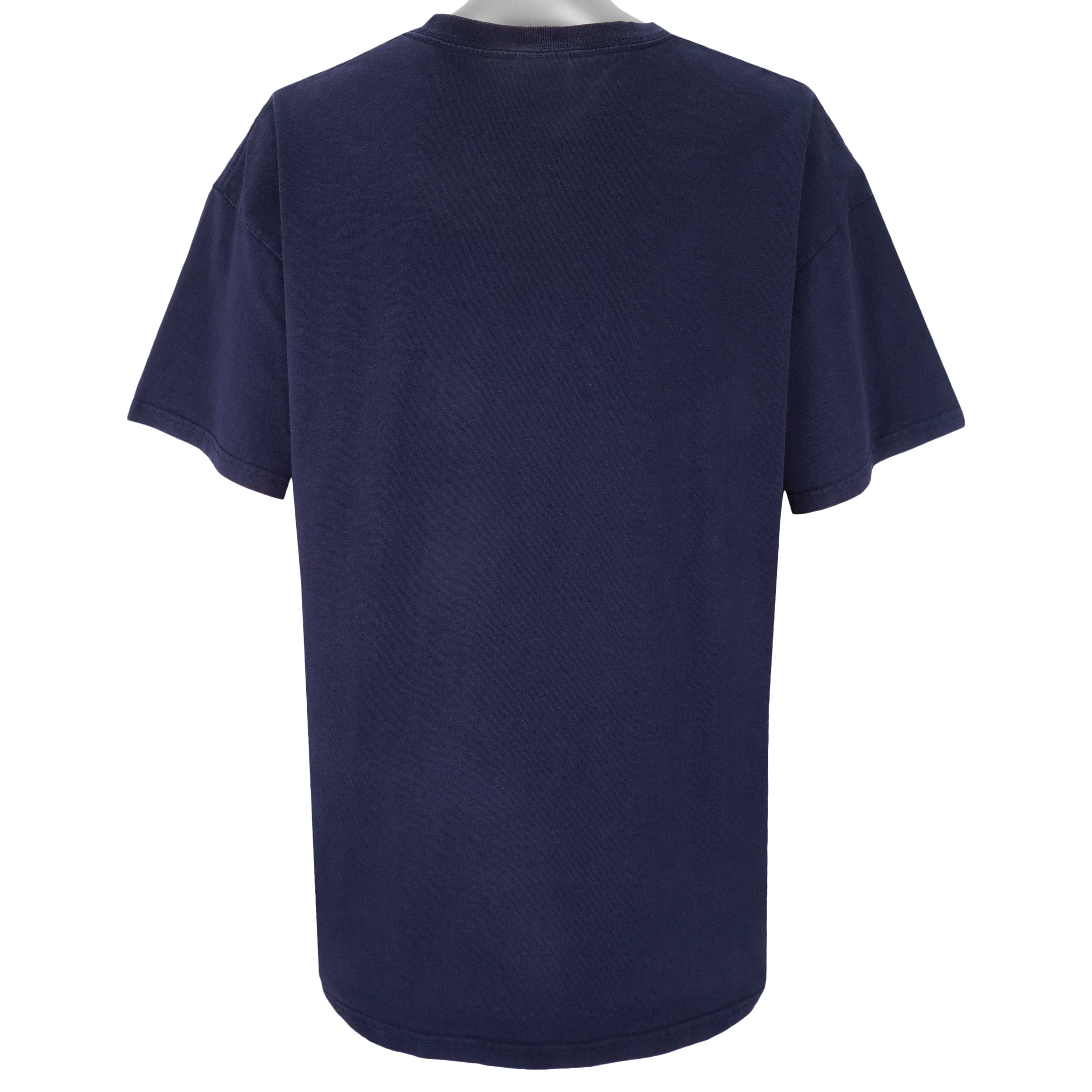 Nike - Dark Blue Classic T-Shirt 2001 XX-Large Vintage Retro