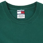 Tommy Hilfiger - Green Tennis T-Shirt Large Vintage Retro