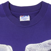 Vintage (Hanes) - Africa - Asia Elephants T-Shirt 1990s Large Vintage Retro
