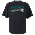 NHL (Soft Wear) - Anaheim Mighty Ducks T-Shirt 1990s Medium Vintage Retro Hockey