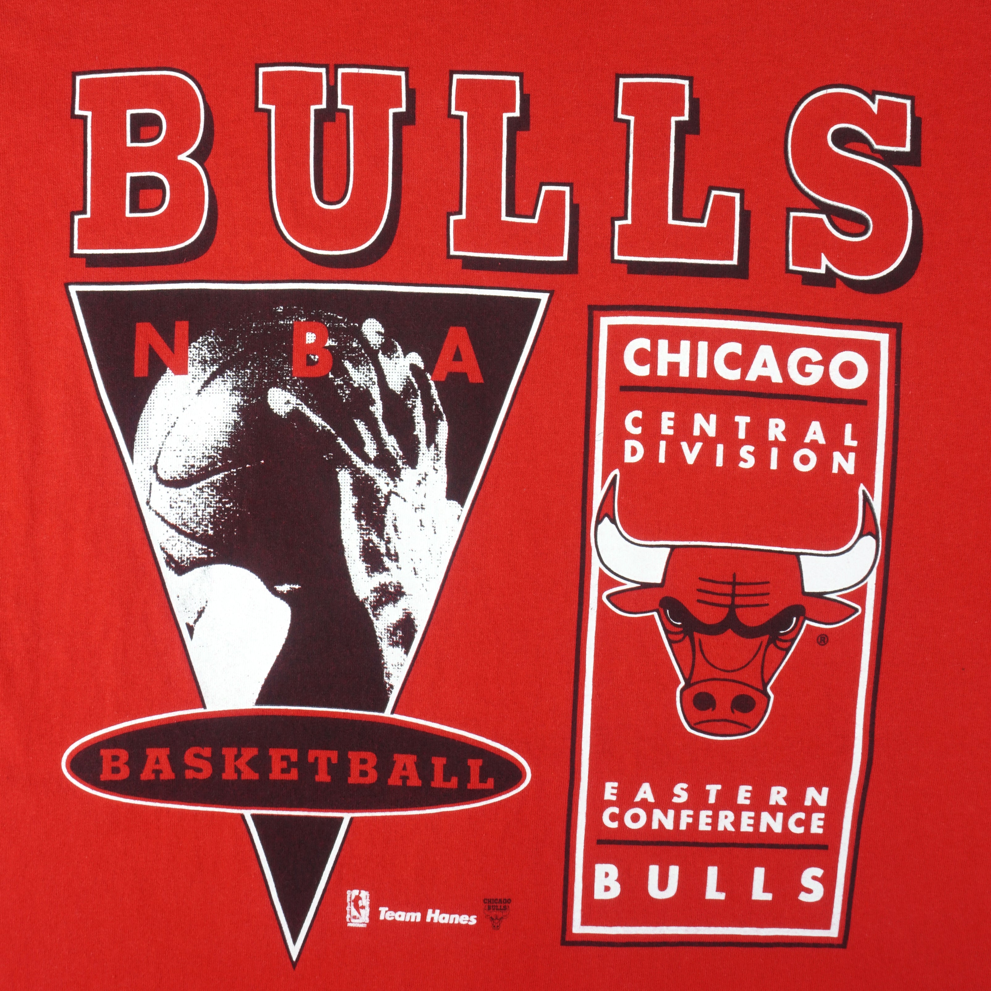 Vintage NBA (Kick 10) - Chicago Bulls Sears Strapback Hat 1990s OSFA