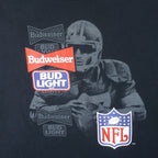 Vintage (Waves) - Budweiser x NFL T-Shirt 1990s X-Large Vintage Retro Football
