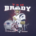 NFL - New England Patriots, Tom Brady T-Shirt 1990s XX-Large Vintage Retro Football