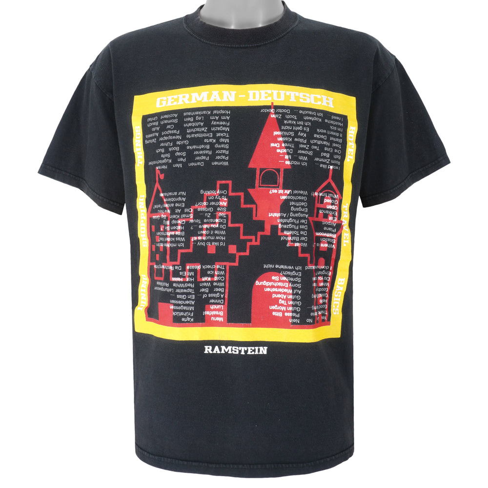 Vintage (Soffe) - Ramstein Translation T-Shirt 1990s Large Vintage Retro