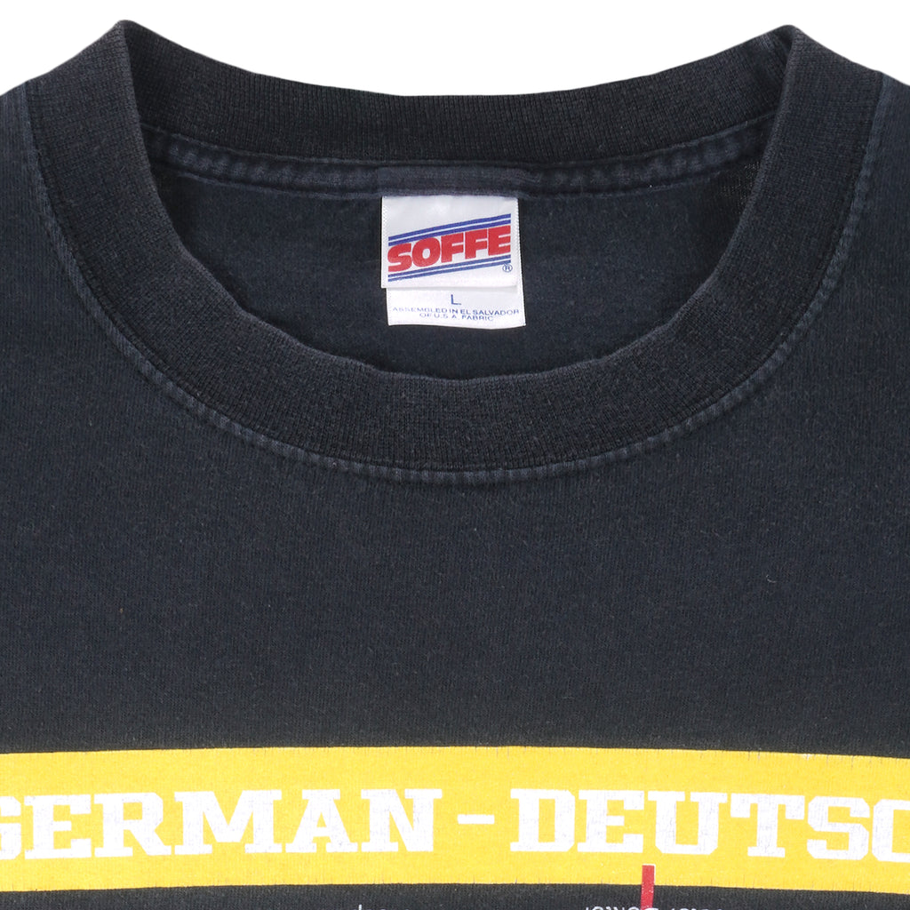 Vintage (Soffe) - Ramstein Translation T-Shirt 1990s Large Vintage Retro