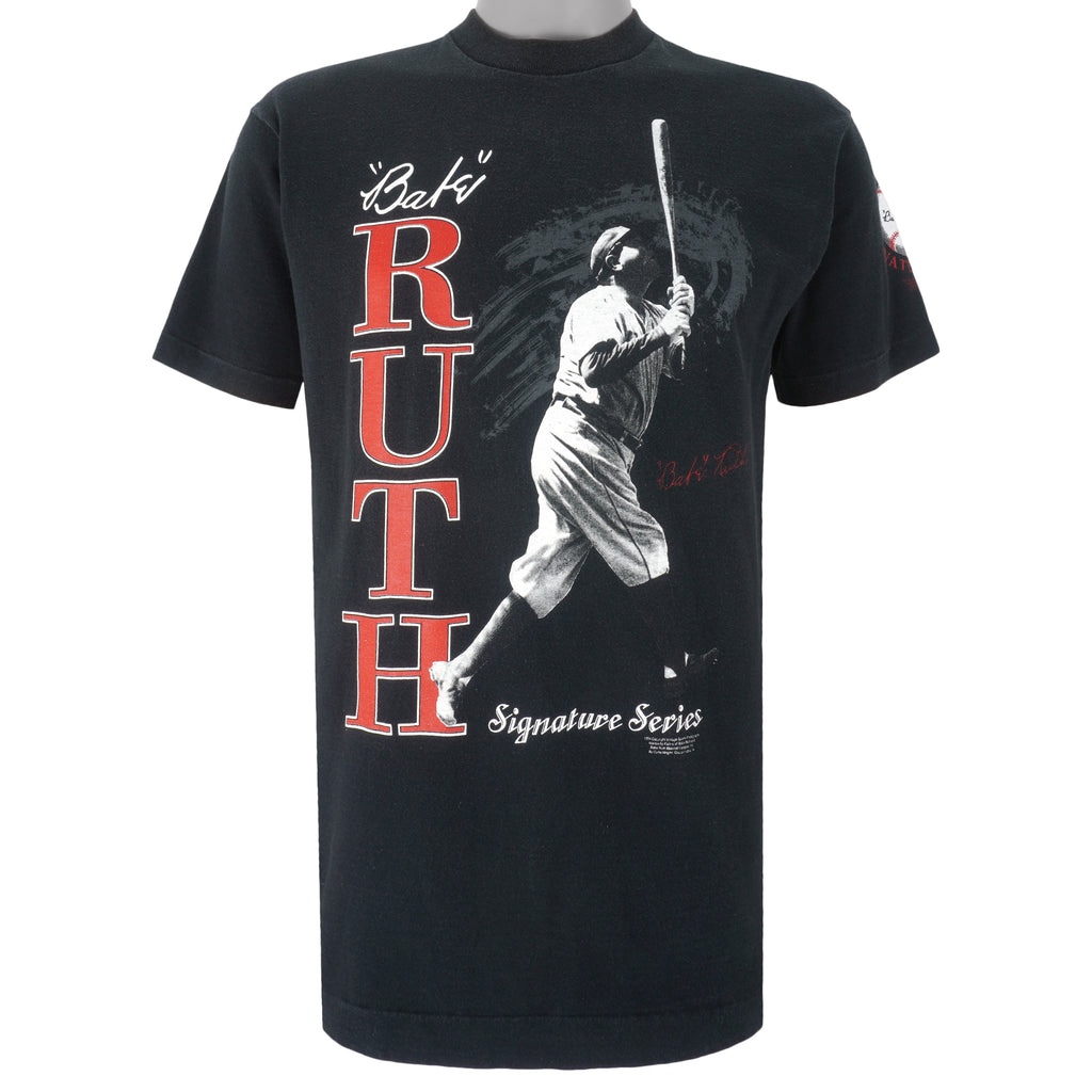 MLB - The Babe / George Herman Ruth T-Shirt 1990s Medium Vintage Retro Baseball