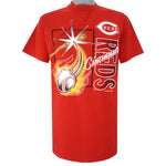 MLB (Tultex) - Cincinnati Reds T-Shirt 1995 Large
