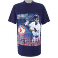 MLB (Pro Player) - Boston Red Sox Nomar Garciaparra T-Shirt 1990s Large Vintage Retro Baseball