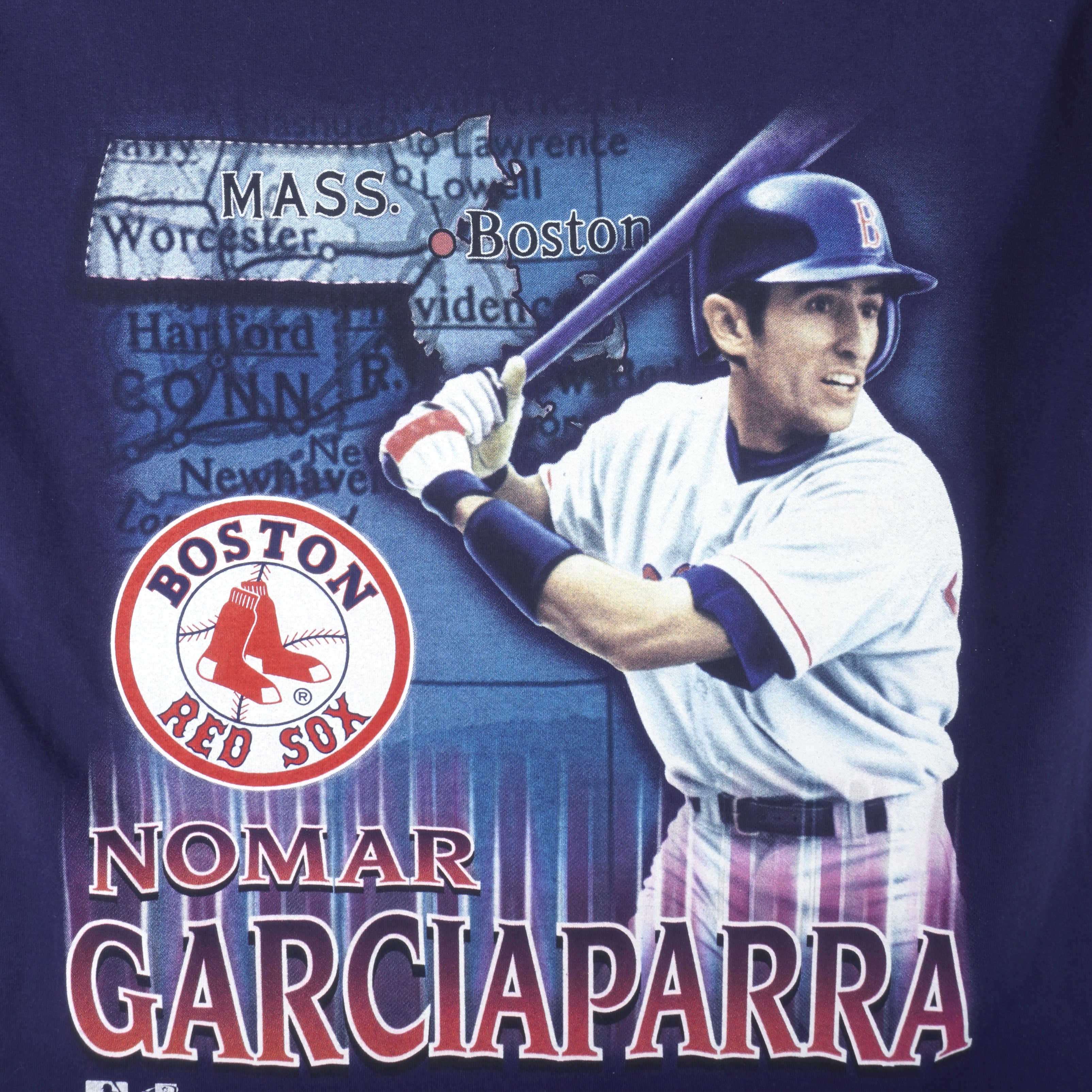 Vintage MLB (Pro Player) - Boston Red Sox Nomar Garciaparra T-Shirt 1990s  Large – Vintage Club Clothing