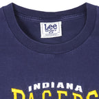 NBA (Lee) - Indiana Pacers Embroidered T-Shirt 1990s Medium Vintage Retro Basketball