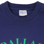 NBA (Team Hanes) - Dallas Mavericks Spell-Out T-Shirt 1990s Medium Vintage Retro