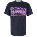 NBA (Bulletin Athletic) - Toronto Raptors T-Shirt 1990s Large Vintage Retro Basketball