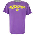 NBA (Champ) - Los Angeles Lakers T-Shirt 1990s X-Large Vintage Retro Basketball