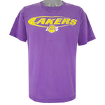 NBA (Champ) - Los Angeles Lakers T-Shirt 1990s Large