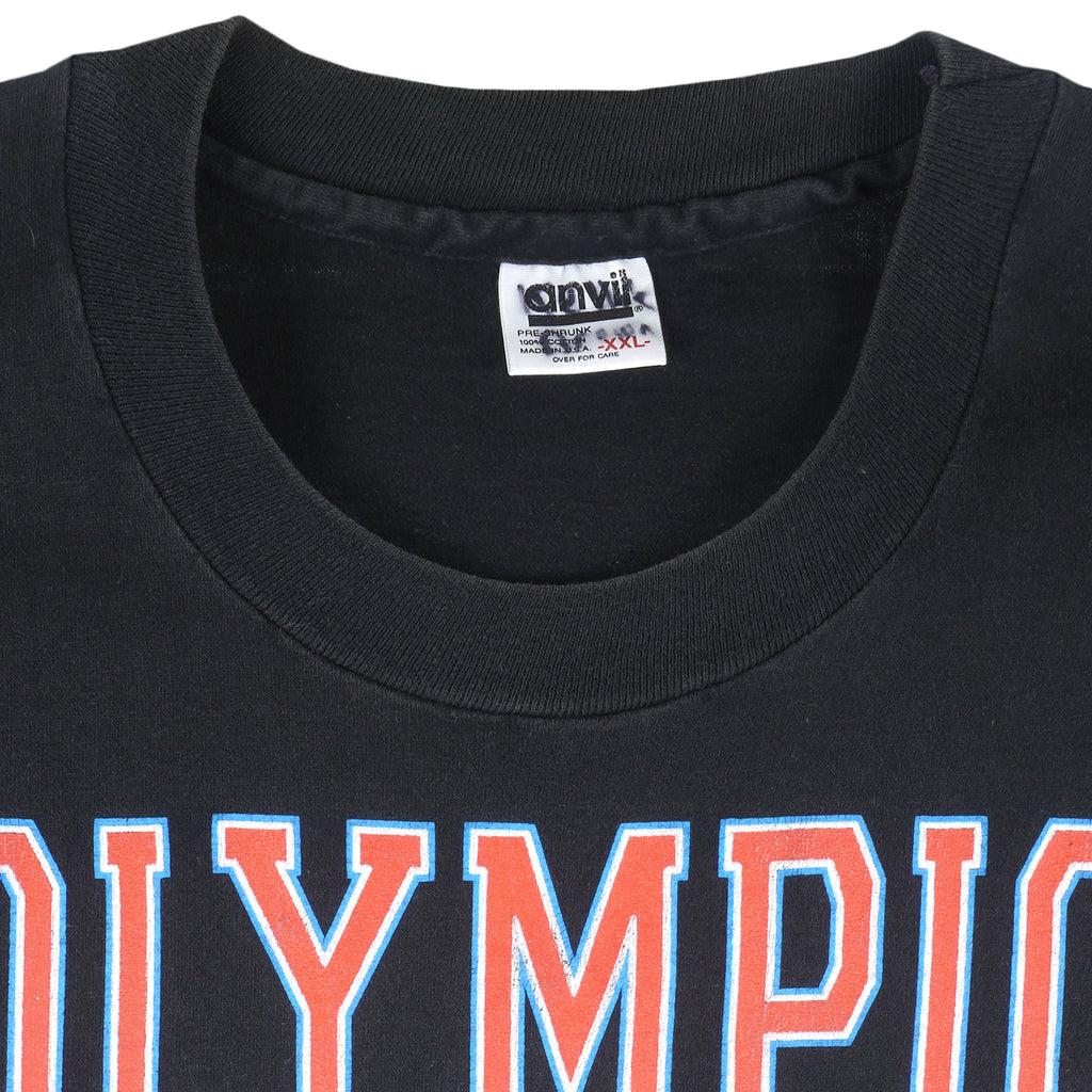 Vintage (Anvil) - Team USA Olympic, Basketball T-Shirt 1990s XX-Large Vintage Retro Basketball