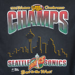 NBA - Seattle SuperSonics Best In The West T-Shirt 1996 X-Large Vintage Retro Basketball