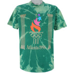 Vintage - Atlanta Olympic Tie Dye T-Shirt 1996 Large Vintage Retro