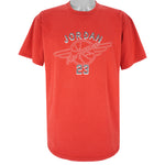 Jordan - Air Jordan Embroidered T-Shirt 1990s Large Vintage Retro Basketball