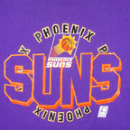 Champion - Purple Phoenix Suns T-Shirt 1990s Large Vintage Retro Basketball