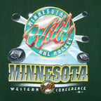 NHL - Minnesota Wild Big Logo T-Shirt 1990s XX-Large Vintage Retro Hockey