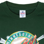 NHL - Minnesota Wild Big Logo T-Shirt 1990s XX-Large Vintage Retro Hockey