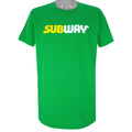 Vintage - Green Subway T-Shirt 1990s X-Large Vintage Retro