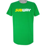 Vintage - Green Subway T-Shirt 1990s X-Large Vintage Retro