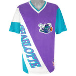 Champion - Charlotte Hornets Shooting Shirt T-Shirt 1990s Medium