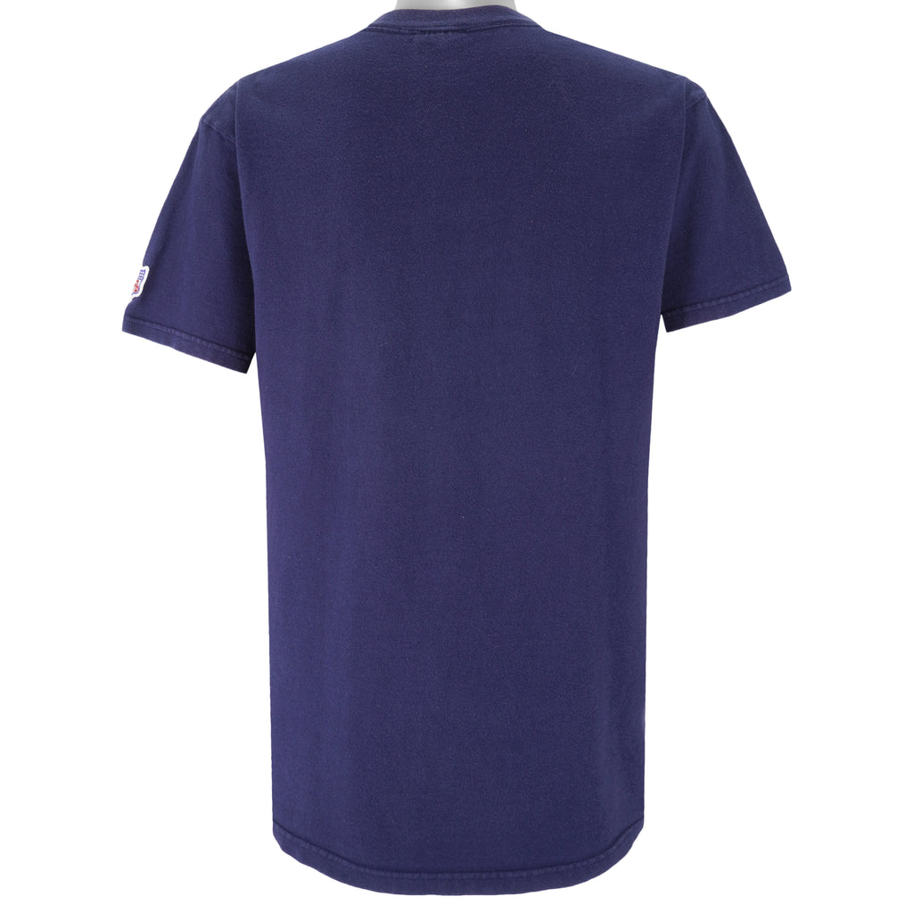 Nike - Denver Broncos Embroidered T-Shirt 1990s Medium Vintage Retro Football