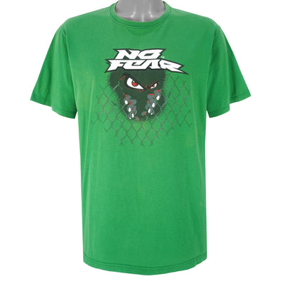 Vintage (No Fear) - Green Eyes T-Shirt 1990s X-Large