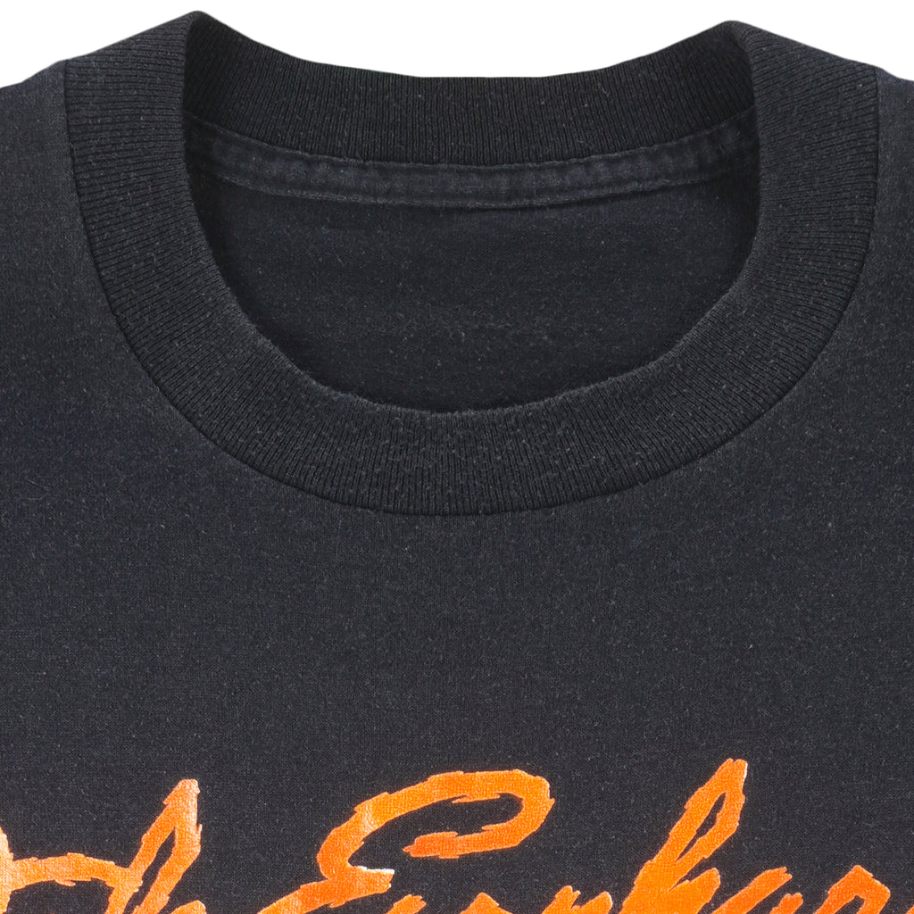 NASCAR - Dale Earnhardt Black Magic T-Shirt 1990s Large Vintage Retro