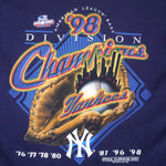MLB (Pro Player) - New York Yankees World Series Champions T-Shirt 1998 Large Vintage Retro Baseball