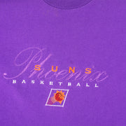 NBA (Fruit Of The Loom) - Phoenix Suns Embroidered T-Shirt 1990s X-Large Vintage Retro Basketball