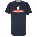 Vintage (Delta) - The Best Restaurant T-Shirt 1990s X-Large Vintage Retro