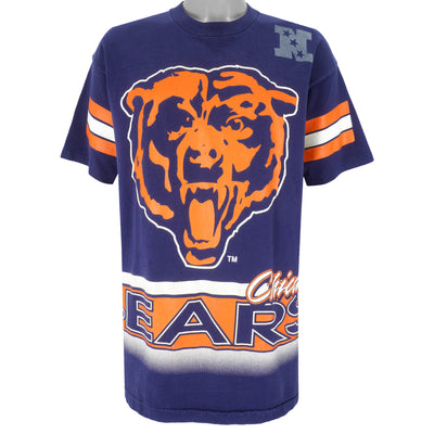 NFL (Salem) - Chicago Bears All Over Print Fan Jersey T-Shirt 1994 X-Large