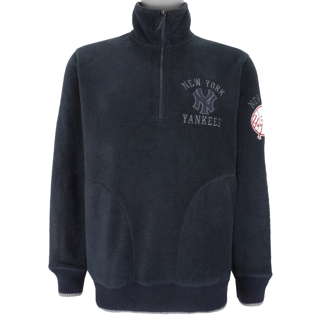 MLB - New York Yankees Embroidered Sweatshirt 1990s X-Large Vintage Retro Baseball