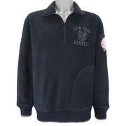MLB - New York Yankees Embroidered Sweatshirt 1990s X-Large Vintage Retro Baseball