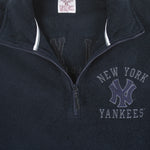 MLB - New York Yankees Embroidered Sweatshirt 1990s X-Large Vintage Retro Baseball