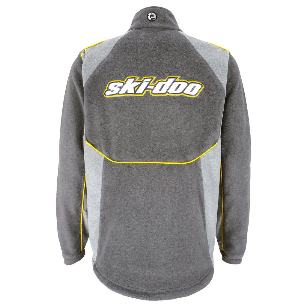 Ski-Doo - Grey Embroidered Sweatshirt 1990s Medium Vintage Retro