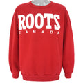 Vintage - Red Roots Canada Crew Neck Sweatshirt 1990s Large Vintage Retro