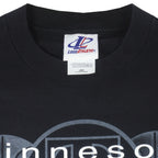 NBA (Logo Athletic) - Minnesota Timberwolves T-Shirt 1990s Large Vintage Retro Basketball