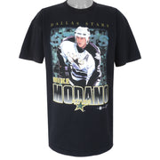 NHL (Joy Athletic) - Dallas Stars, Mike Modano T-Shirt 1990s X-Large Vintage Retro Hockey
