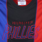 Starter - Philadelphia Phillies Embroidered T-Shirt 1990s Large Vintage Retro Baseball