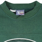NFL (Lee) - Green Bay Packers Embroidered Crew Neck Sweatshirt 1990s Large Vintage Retro Football