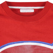 Starter - Montreal Canadiens Big Logo Sweatshirt 1990s X-Large Vintage Retro Hockey