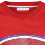 Starter - Montreal Canadiens Big Logo Sweatshirt 1990s X-Large Vintage Retro Hockey