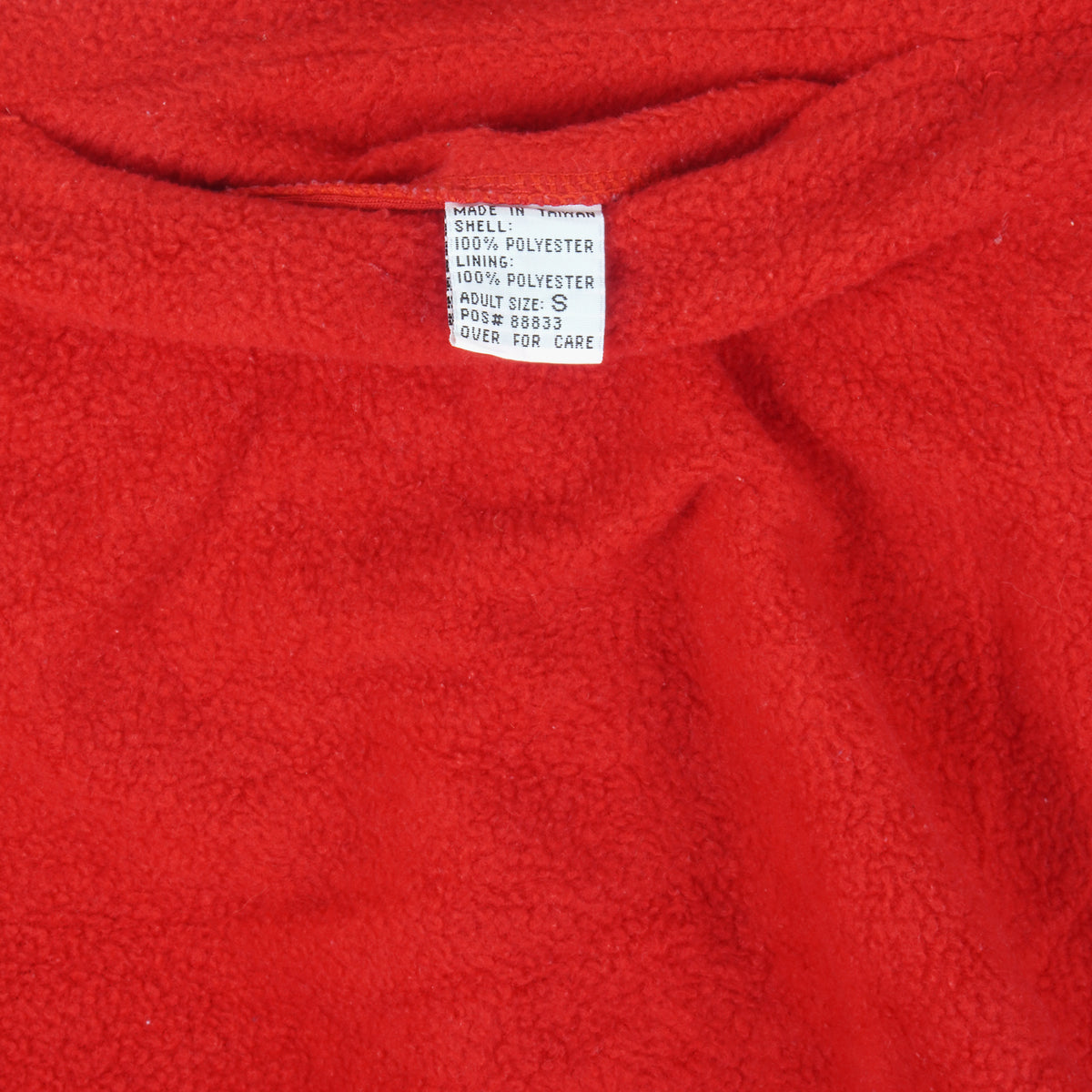 Vintage (Marlboro) - Plaid & Red 1/4 Zip Reversible Sweatshirt 1990s Small Vintage Retro