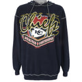 NFL - Kansas City Chiefs Hooded Sweatshirt 1995 Large Vintage Retro Football